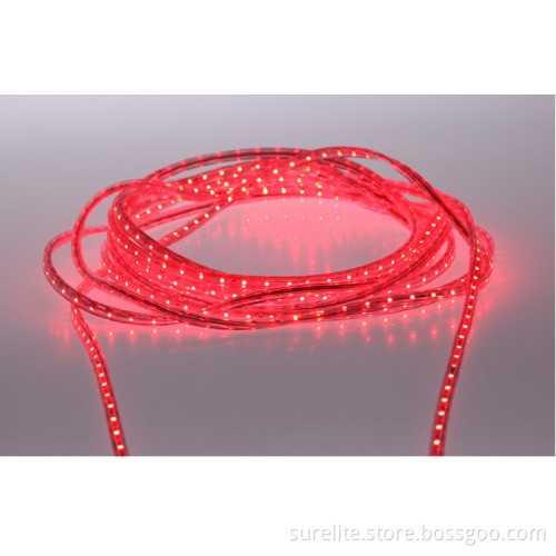 LED flexible ligh 3528SMD Red color 220v